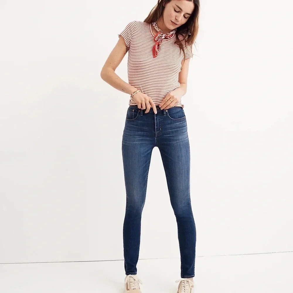 Madewell 10” High Riser Skinny Skinny Jeans